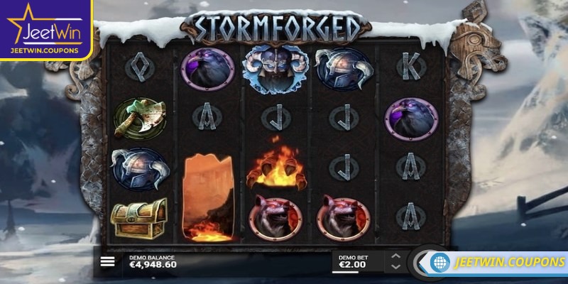 Stormforged JeetWin là trò chơi nổ hũ mới nhất của hệ thống JeetWin